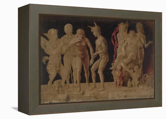 Allegory of the Fall of Ignorant Humanity-Andrea Mantegna-Framed Stretched Canvas