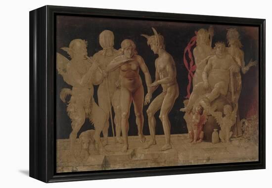 Allegory of the Fall of Ignorant Humanity-Andrea Mantegna-Framed Stretched Canvas