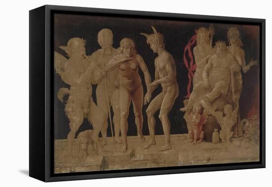 Allegory of the Fall of Ignorant Humanity-Andrea Mantegna-Framed Stretched Canvas