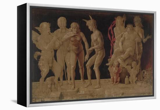 Allegory of the Fall of Ignorant Humanity-Andrea Mantegna-Framed Stretched Canvas