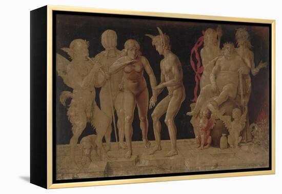 Allegory of the Fall of Ignorant Humanity-Andrea Mantegna-Framed Stretched Canvas