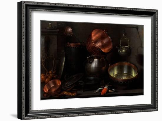 Allegory of the Four Elements, C.1600-Cornelis Jacobsz Delff-Framed Giclee Print