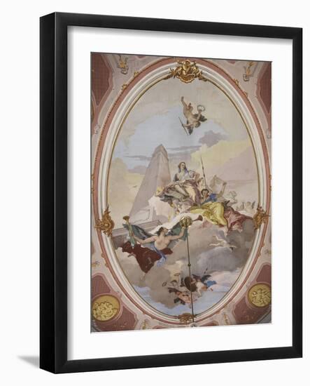 Allegory of the Glory of Principles-Francesco Chiarottini-Framed Giclee Print