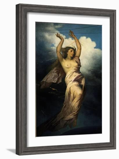 Allegory of the Telegraph-Antonio Zona-Framed Giclee Print