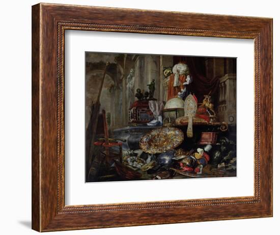 Allegory of the Vanities of the World, 1663-Pieter Or Peter Boel-Framed Giclee Print