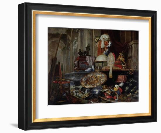 Allegory of the Vanities of the World, 1663-Pieter Or Peter Boel-Framed Giclee Print