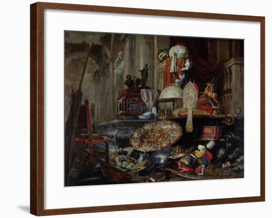 Allegory of the Vanities of the World, 1663-Pieter Or Peter Boel-Framed Giclee Print