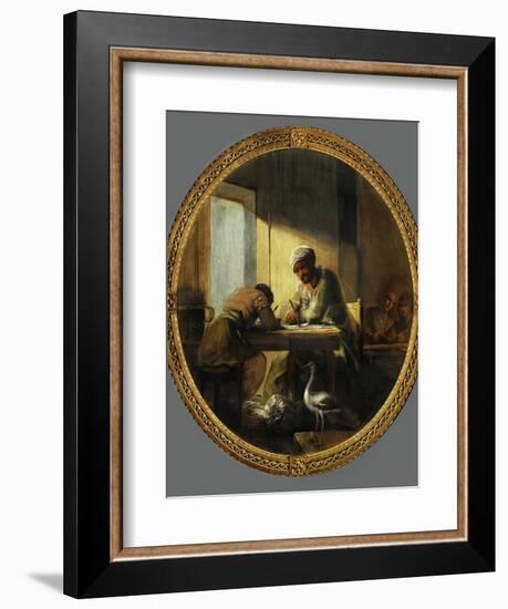 Allegory of Trade, Painted for the Palace of the Queen's Favourite, Manuel Del Godoy, 1797-1800-Francisco de Goya-Framed Giclee Print