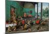 Allegory of Tulip Mania, Middle of 17Th C. (Oil on Wood)-Jan the Younger Brueghel-Mounted Giclee Print