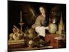 Allegory of Vanity, 1632-1636-Antonio De Pereda Y Salgado-Mounted Giclee Print