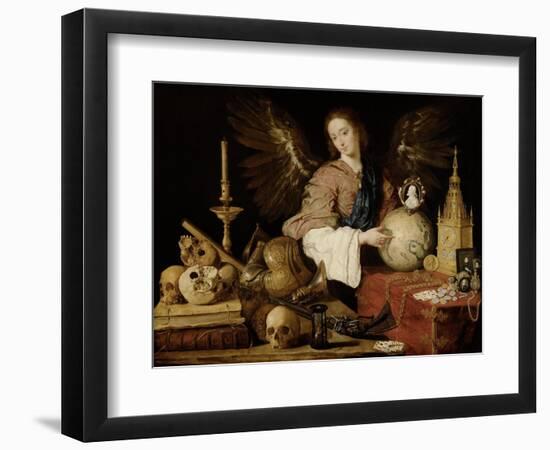 Allegory of Vanity, 1632-1636-Antonio De Pereda Y Salgado-Framed Giclee Print