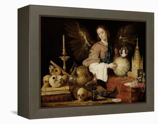 Allegory of Vanity, 1632-1636-Antonio De Pereda Y Salgado-Framed Premier Image Canvas