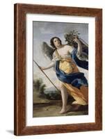 Allegory of Virtue Said before Allegory of Victory-Simon Vouet-Framed Giclee Print