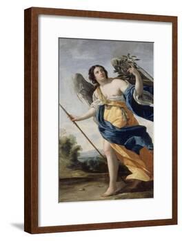 Allegory of Virtue Said before Allegory of Victory-Simon Vouet-Framed Giclee Print