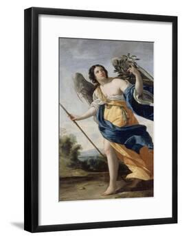 Allegory of Virtue Said before Allegory of Victory-Simon Vouet-Framed Giclee Print
