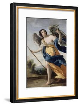 Allegory of Virtue Said before Allegory of Victory-Simon Vouet-Framed Giclee Print