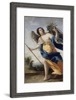 Allegory of Virtue Said before Allegory of Victory-Simon Vouet-Framed Giclee Print