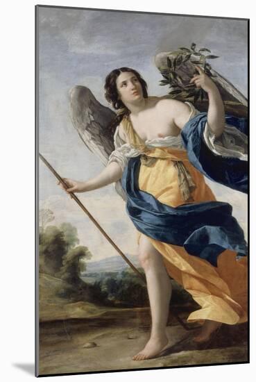 Allegory of Virtue Said before Allegory of Victory-Simon Vouet-Mounted Giclee Print