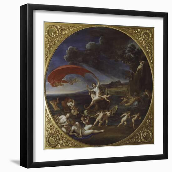 Allegory of Water, from Series Four Elements, Circa 1627-Francesco Albani-Framed Giclee Print