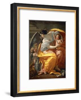 Allegory of Wealth-Simon Vouet-Framed Giclee Print