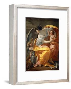 Allegory of Wealth-Simon Vouet-Framed Giclee Print