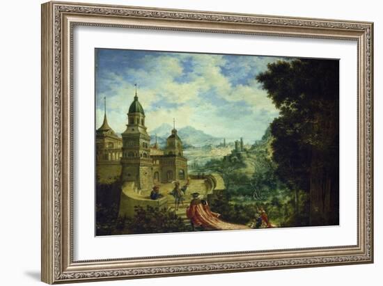 Allegory, the Beggar Is Sitting on the Train of Arrogance, 1531-Albrecht Altdorfer-Framed Giclee Print