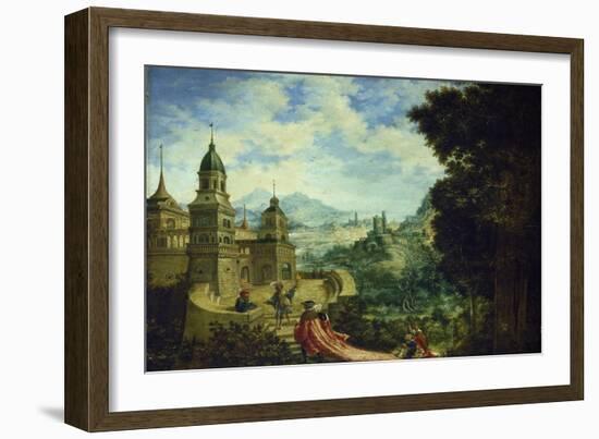 Allegory, the Beggar Is Sitting on the Train of Arrogance, 1531-Albrecht Altdorfer-Framed Giclee Print