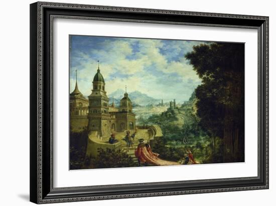 Allegory, the Beggar Is Sitting on the Train of Arrogance, 1531-Albrecht Altdorfer-Framed Giclee Print