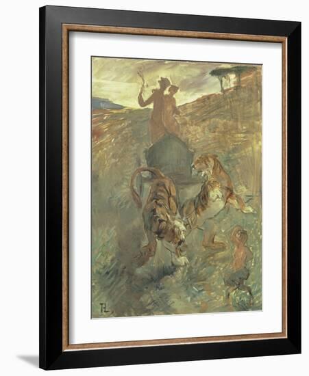 Allegory, the Spring of Life, 1883-Henri de Toulouse-Lautrec-Framed Giclee Print