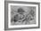 Allegory with Wolf and Eagle, C1516-Leonardo da Vinci-Framed Giclee Print