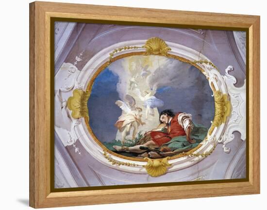 Allegory-Giambattista Tiepolo-Framed Premier Image Canvas