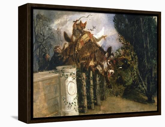 Allegory-Filippo Palizzi-Framed Premier Image Canvas