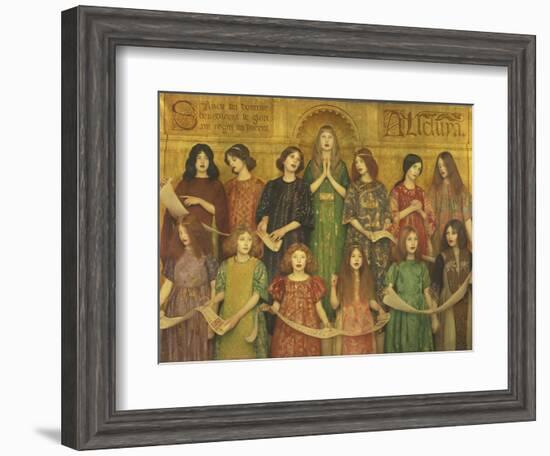 Alleluia-Thomas Cooper Gotch-Framed Giclee Print