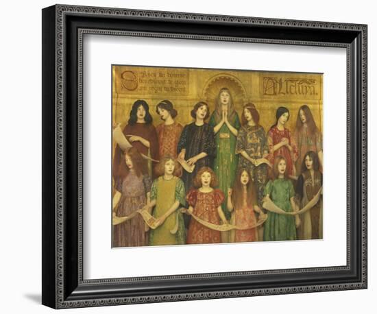 Alleluia-Thomas Cooper Gotch-Framed Giclee Print