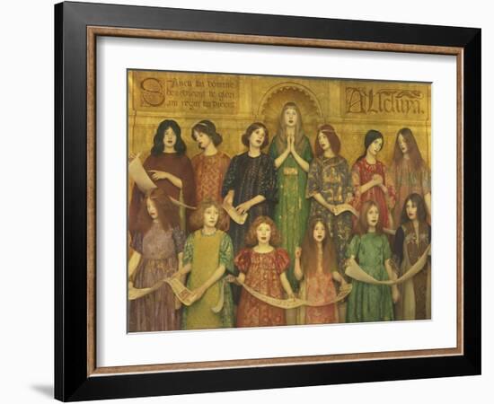 Alleluia-Thomas Cooper Gotch-Framed Giclee Print