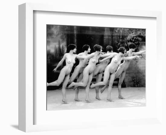 Allen: Chorus Line, 1920-Albert Arthur Allen-Framed Photographic Print