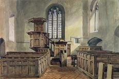 St. Kenelm's Church, Clent (W/C on Paper)-Allen Edward Everitt-Framed Giclee Print