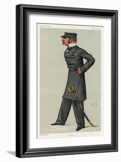 Allen W Young-Carlo Pellegrini-Framed Art Print