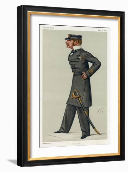 Allen W Young-Carlo Pellegrini-Framed Art Print