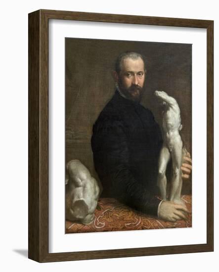 Allessandro Vittoria-Paolo Veronese-Framed Art Print