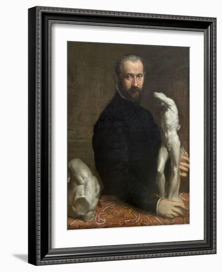 Allessandro Vittoria-Paolo Veronese-Framed Art Print