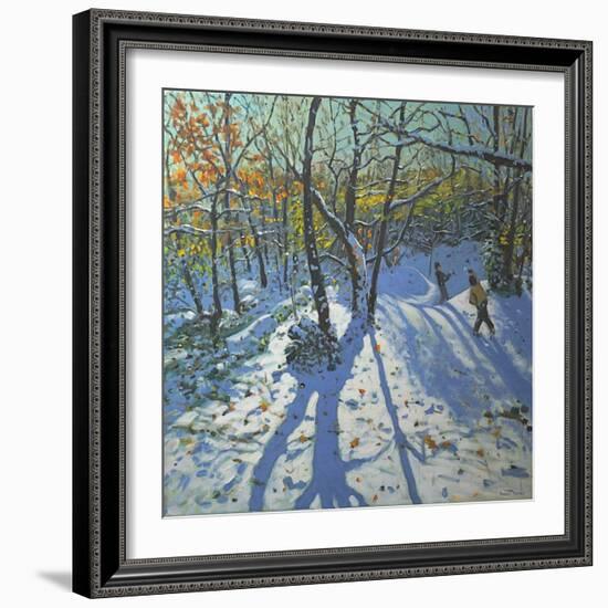 Allestree Park Woods November, 2010-Andrew Macara-Framed Giclee Print