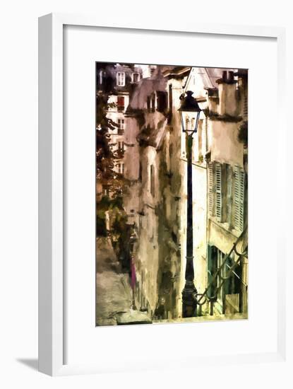 Alley in Montmartre-Philippe Hugonnard-Framed Giclee Print