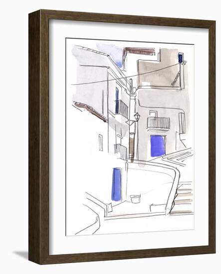 Alley Light II-Jennifer Parker-Framed Art Print