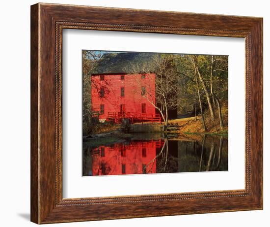 Alley Mill, Ozark National Scenic Riverways, Missouri, USA-Charles Gurche-Framed Photographic Print