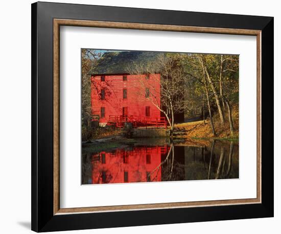 Alley Mill, Ozark National Scenic Riverways, Missouri, USA-Charles Gurche-Framed Photographic Print