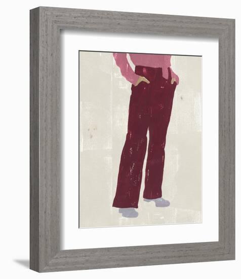 Alley Pose I-Melissa Wang-Framed Premium Giclee Print