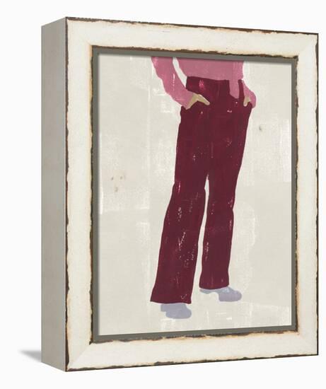 Alley Pose I-Melissa Wang-Framed Stretched Canvas