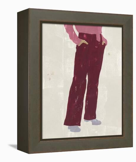 Alley Pose I-Melissa Wang-Framed Stretched Canvas
