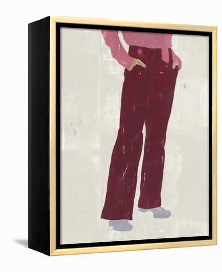 Alley Pose I-Melissa Wang-Framed Stretched Canvas